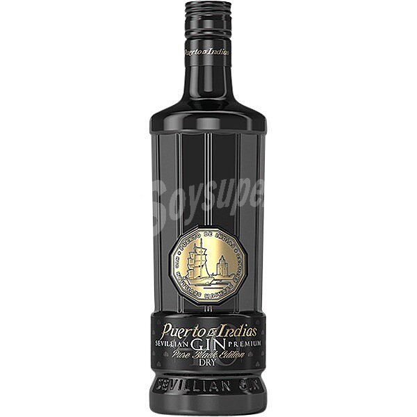 Ginebra premium Sevillian Pure Black Edition