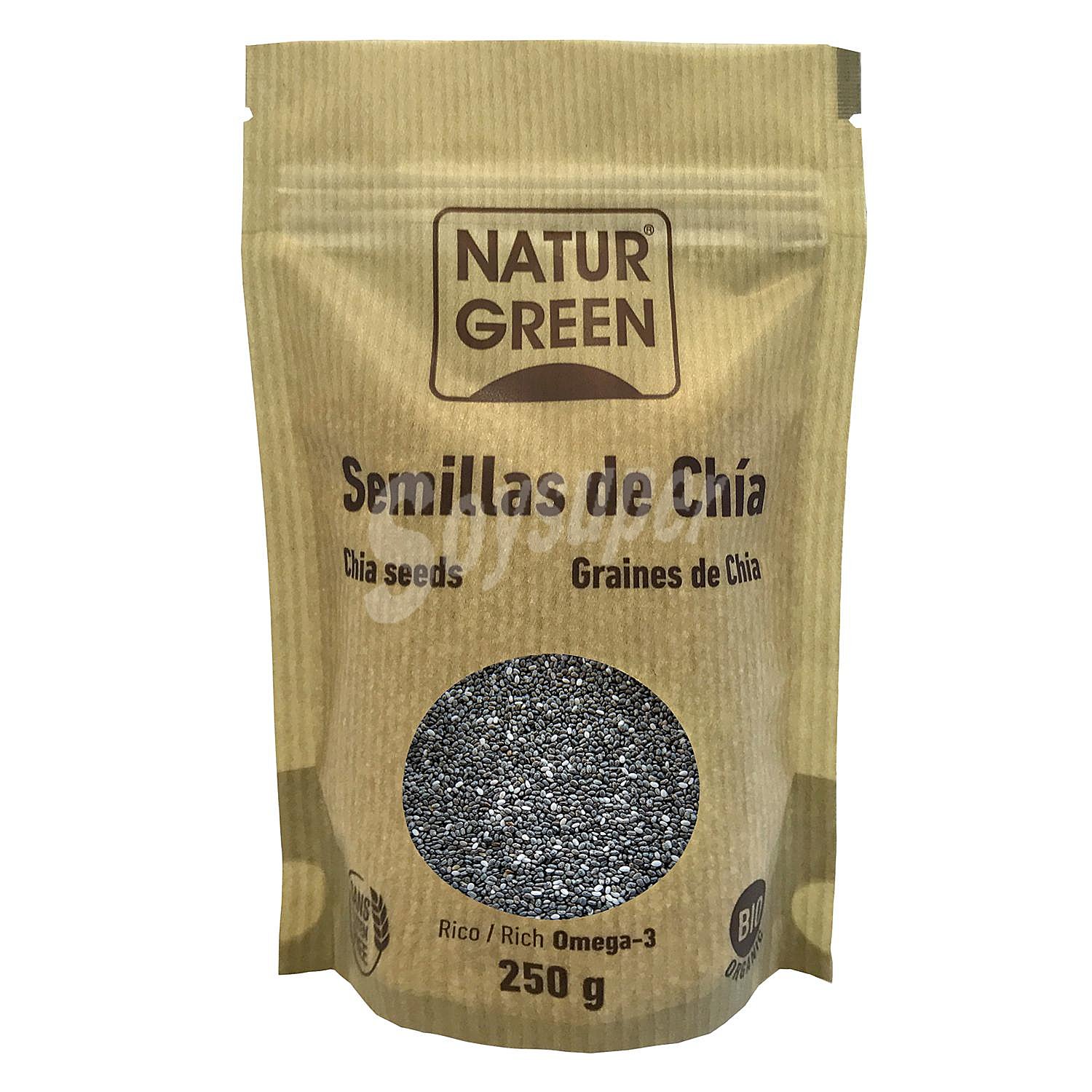 Semillas de chía ecológicas Naturgreen