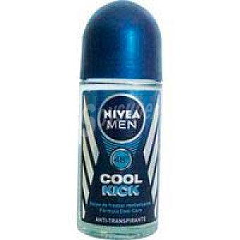 Desodorante para hombre Aqualcool nivea, roll on