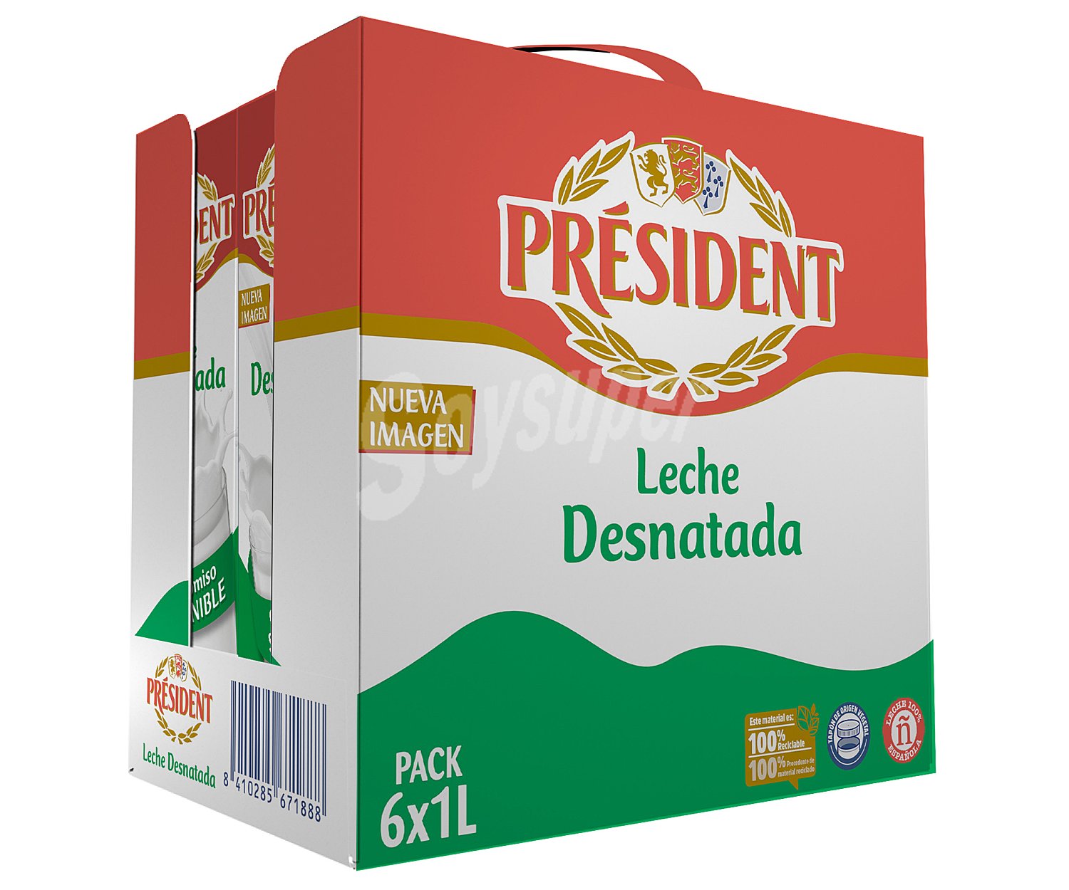 Leche desnatada