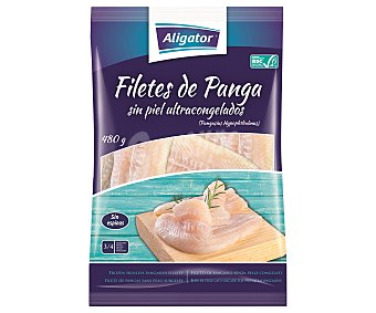 Aligator Filetes de panga ultracongelados, sin piel y sin espinas aligator