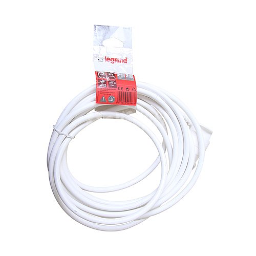 Prolongación de cable de 5 metros H05VV-F con sección 1,5mm legrand 1 unidad