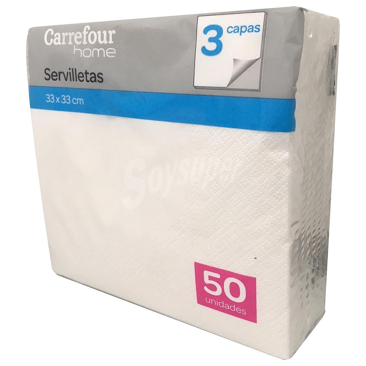 Servilletas carrefour home - Blanco