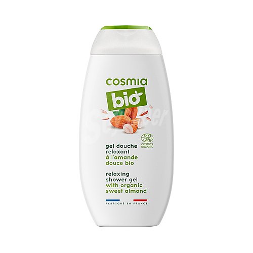 Cosmia Gel para baño o ducha con extracto de almendras dulces bio y acción relajante cosmia Bio