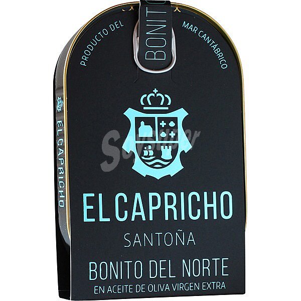 Santoña bonito del norte en aceite de oliva virgen extra lata 155 g neto escurrido