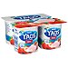 Yogur estilo griego con fresas