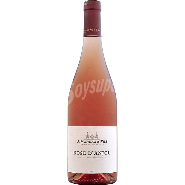 Rosé d'anjou vino rosado de Loira Francia