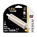 Bombilla Led R7S, 12W=100W, luz neutra , 118mm, regulable, nine&one