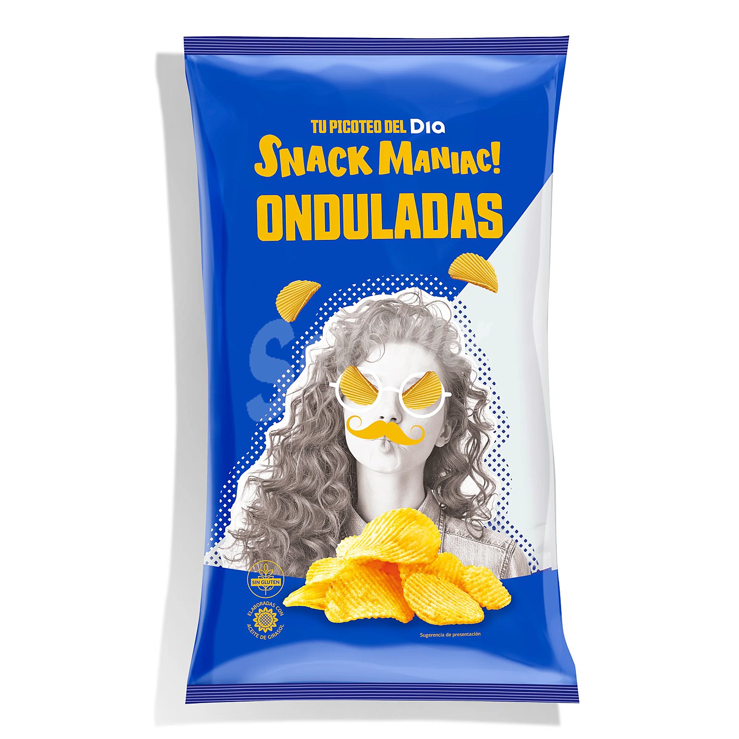 Patatas fritas onduladas Snack Maniac