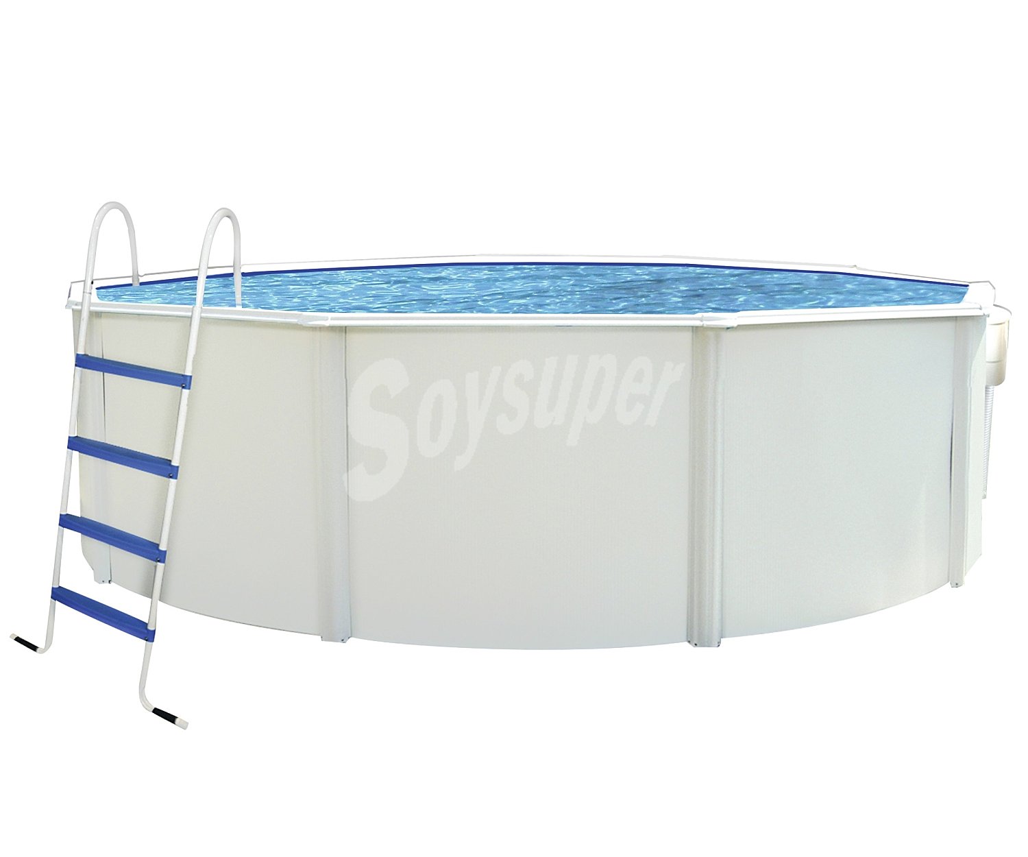 Piscina redonda, depuradora de cartucho capacidad /h, medidas 460x120 cm, capacidad 13777l. mondial pool