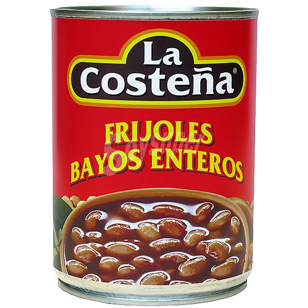 frijoles bayos enteros