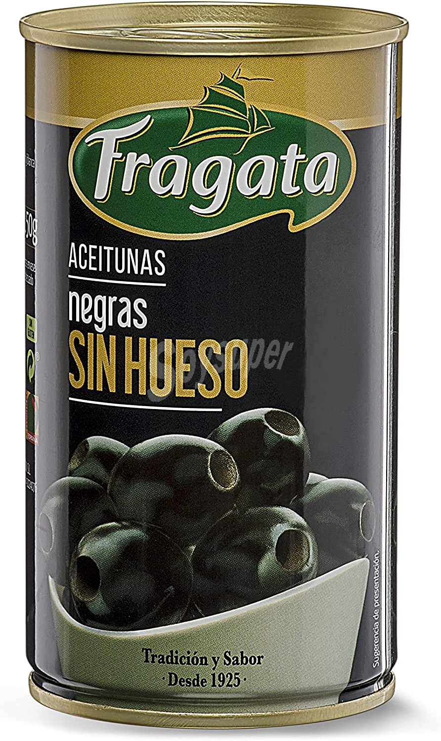 Aceitunas negras sin hueso