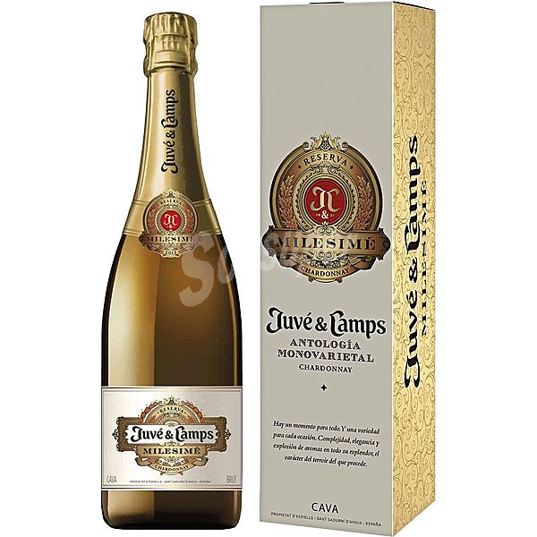 Milesime cava brut reserva blanc de blancs 100% chardonnay