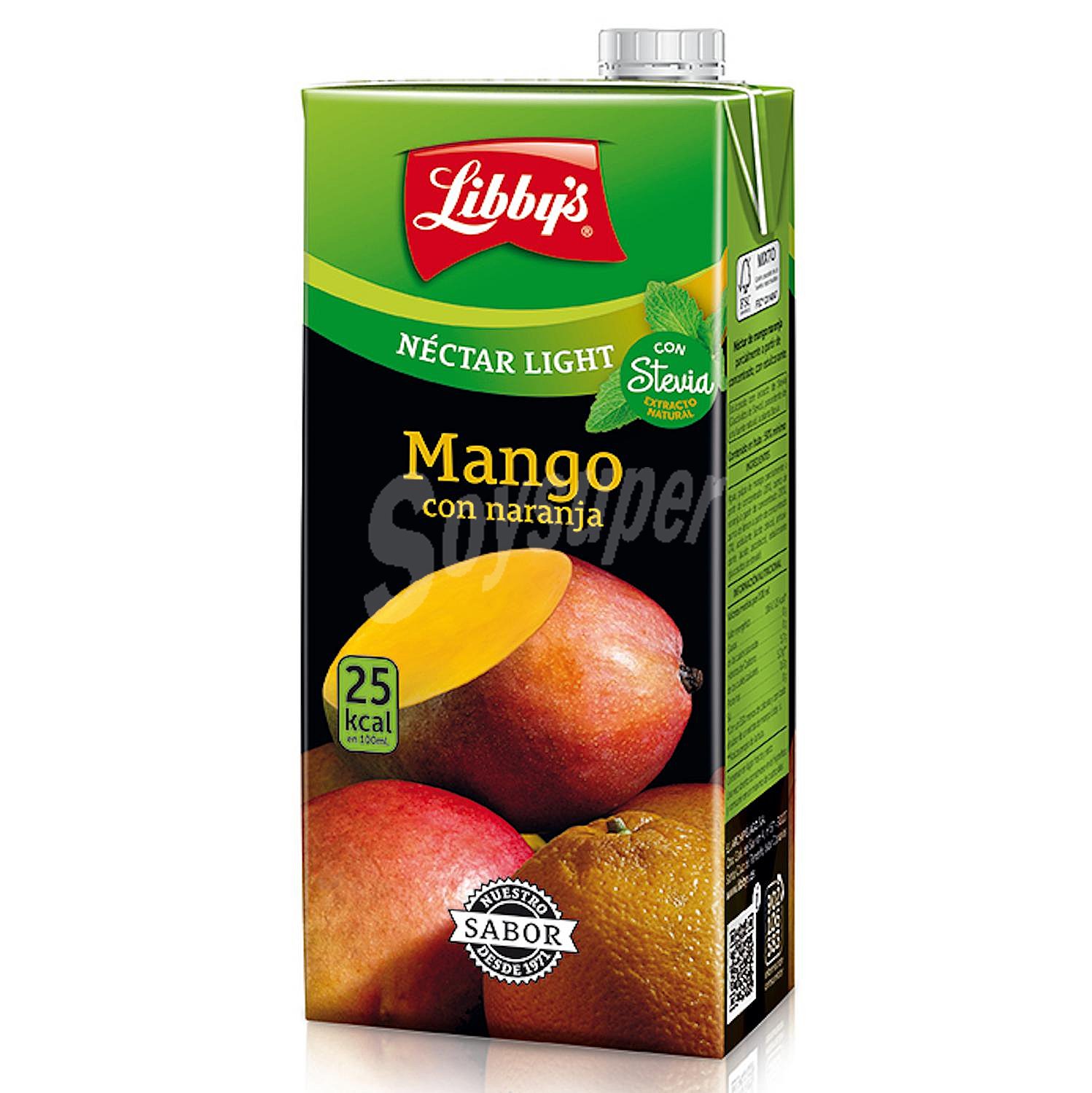 Néctar de mango y naranja light Libby's