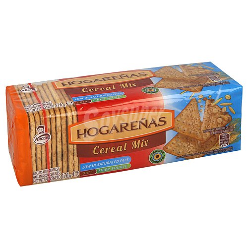 Arcor Galletas de cereal mix hogareñas arcor