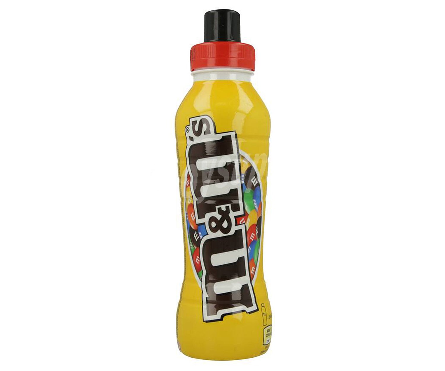 Bebida de leche con sabor a chocolate y cacahuete m&m´s