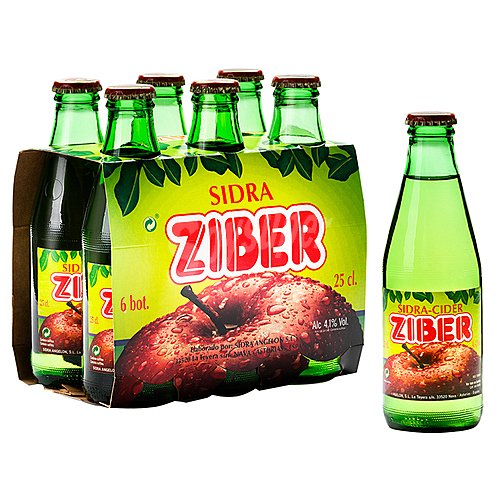 Zuber Sidra natural de manzana zuber