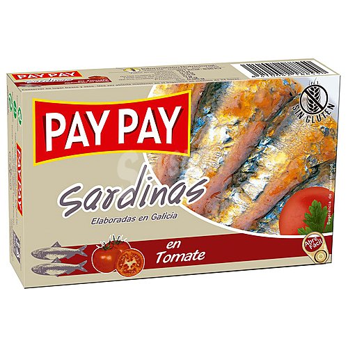 Pay pay Sardinas en aceite pay pay