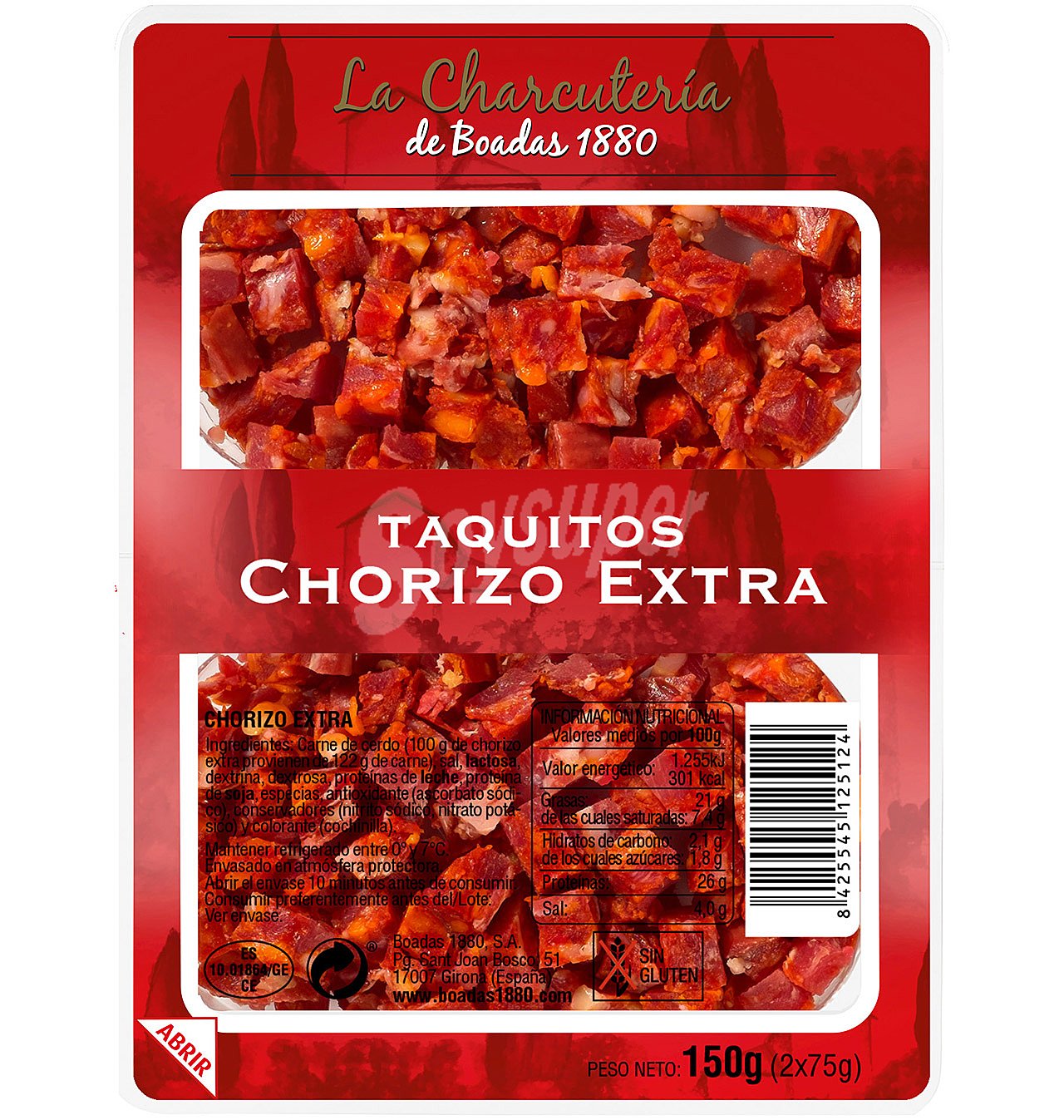 Taquitos chorizo bipack