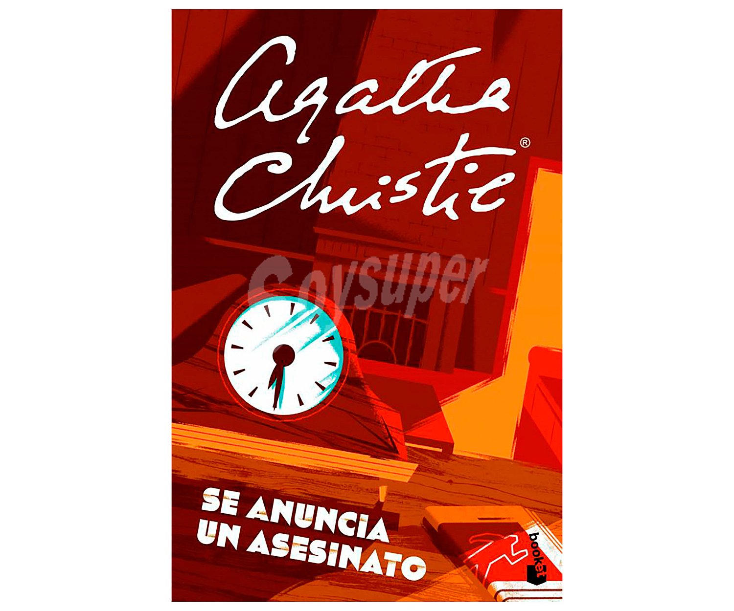 Se anuncia un asesinato, agatha christie, libro de bolsillo. Género: novela negra. Editorial Booket.