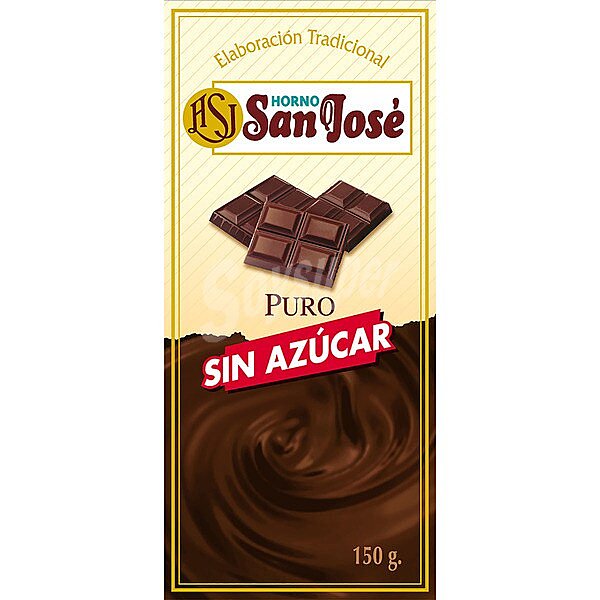 Chocolate puro sin azúcar