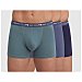 Lote de 3 calzoncillos bóxer de algodón para hombre DIM Coton Stretch, talla