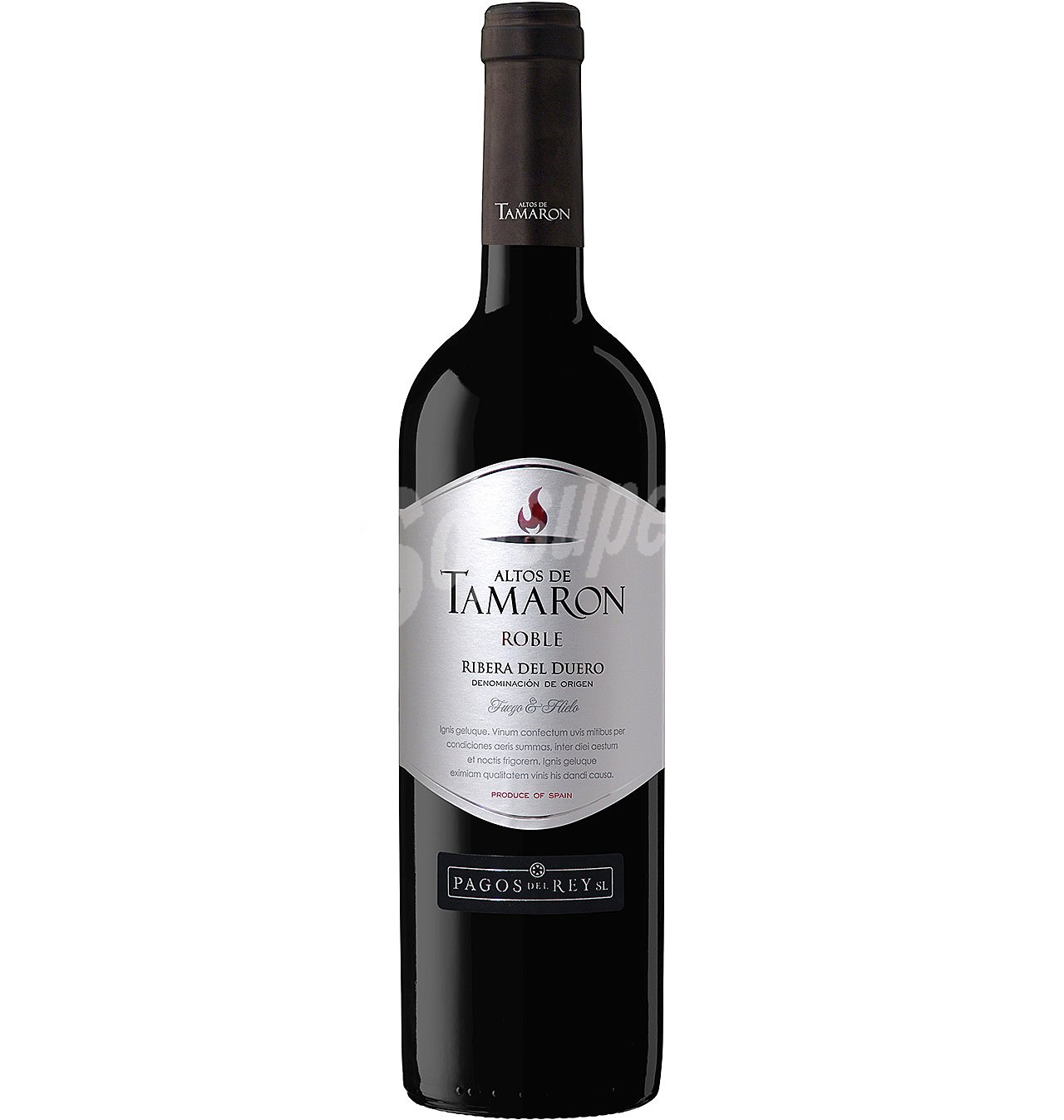 Vino tinto roble con denominación de origen Ribera del Duero altos DE tamaron