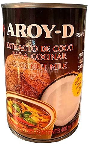 Extracto coco dulce lata 400 ml