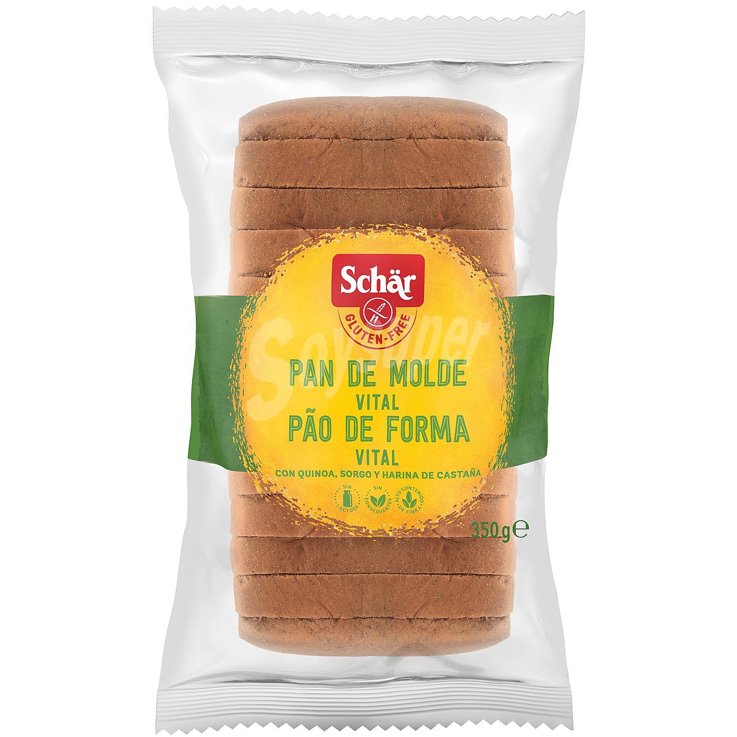 Pan de molde sin gluten y rico en fibra