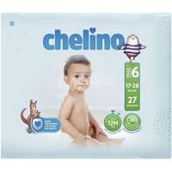 Pañal chelino love 17-28 kg Talla 6