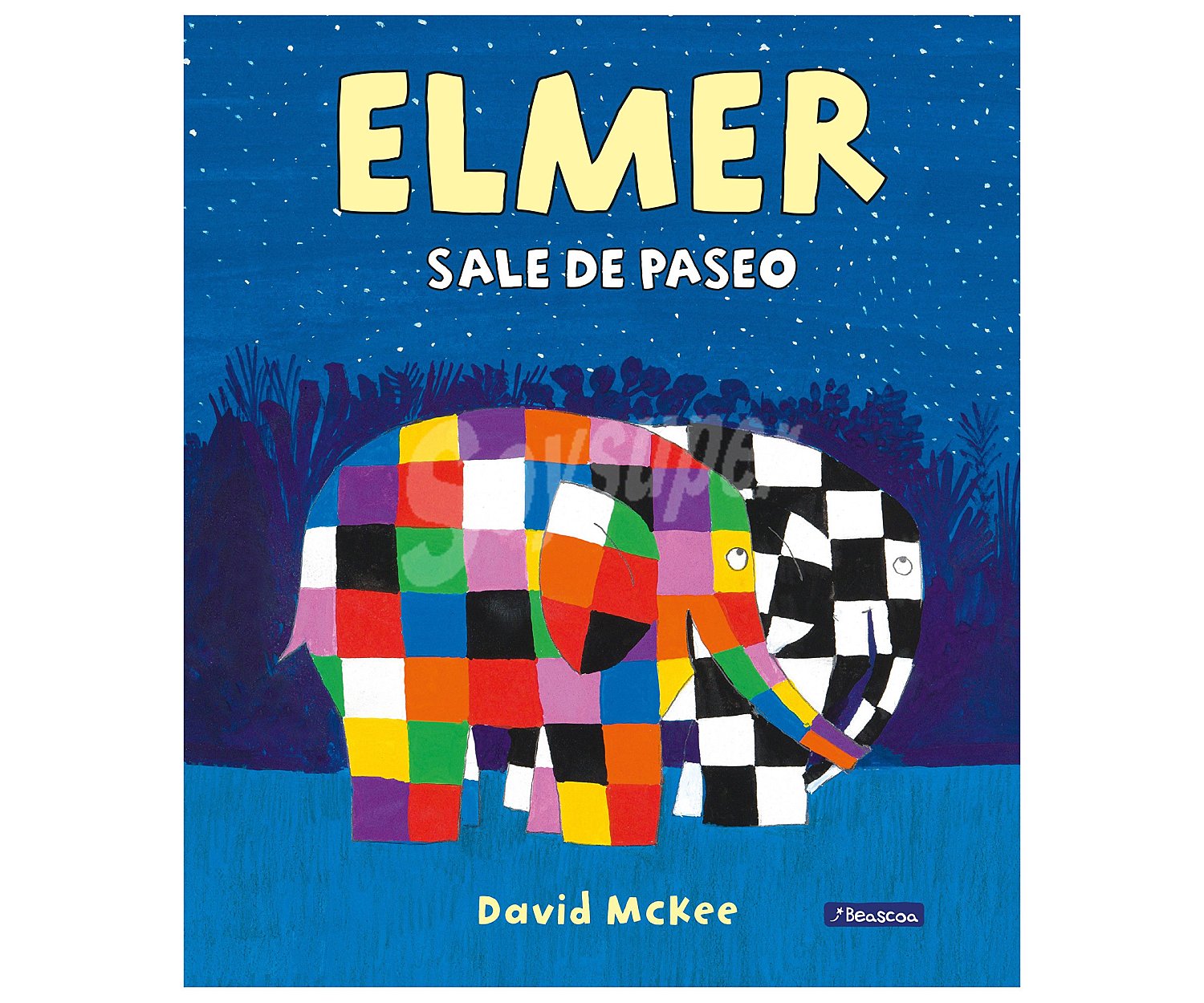 Elmer sale de paseo, david mckee. Género: infantil. Editorial Beascoa.