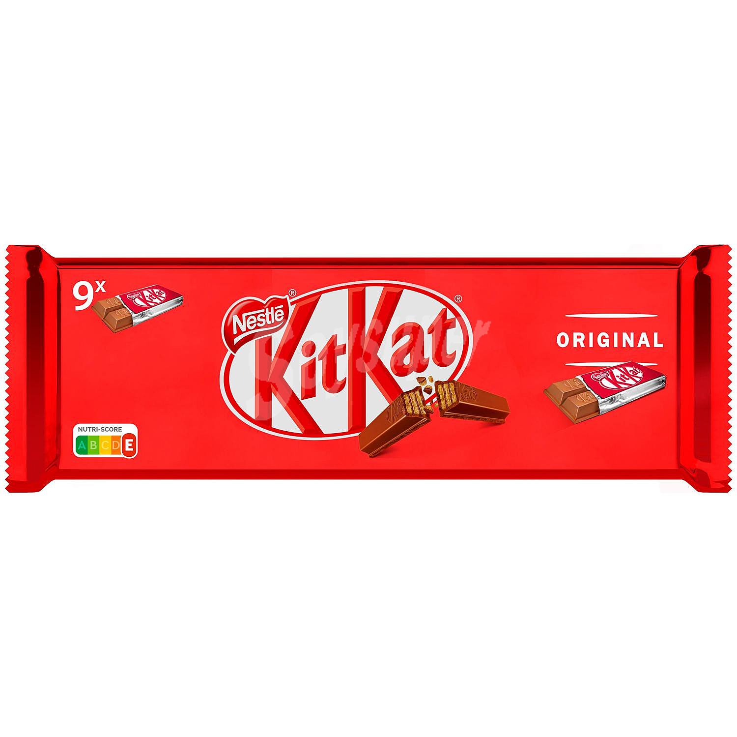 Barrita de galleta cubierta de chocolate con leche Kit Kat