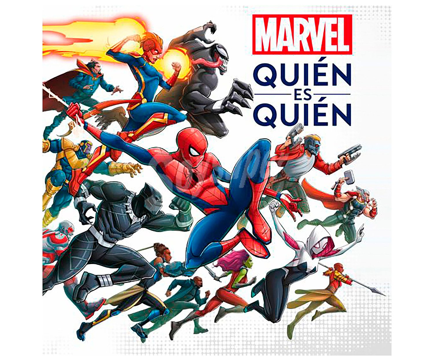 Marvel, quién es quien, VV. AA. Género: infantil. Editorial Marvel.