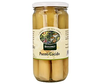 Puerro cocido, ecológico