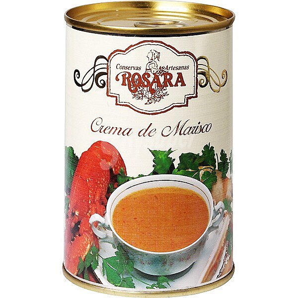 Crema de mariscos