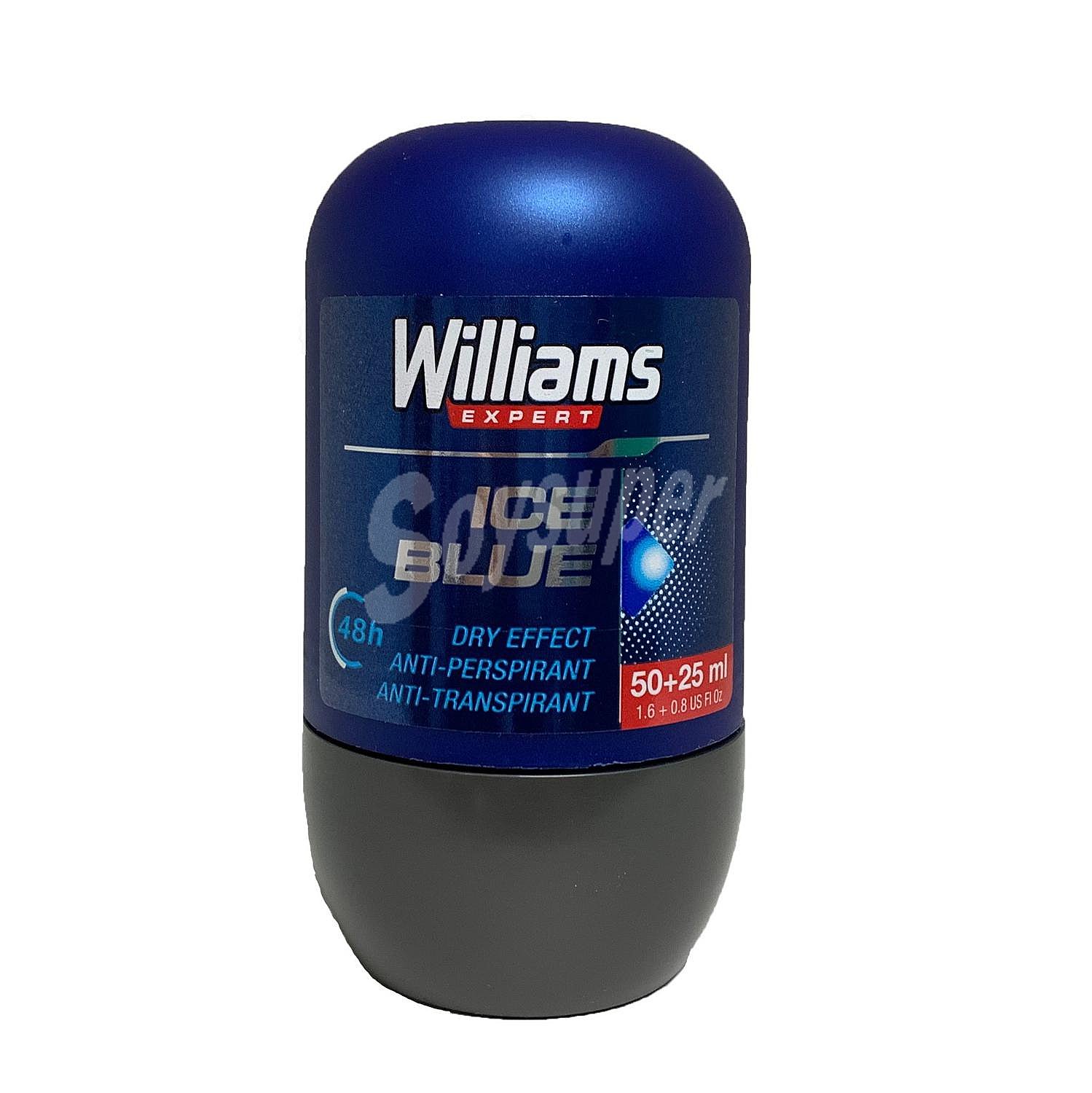 Desodorante roll-on ice blue Williams