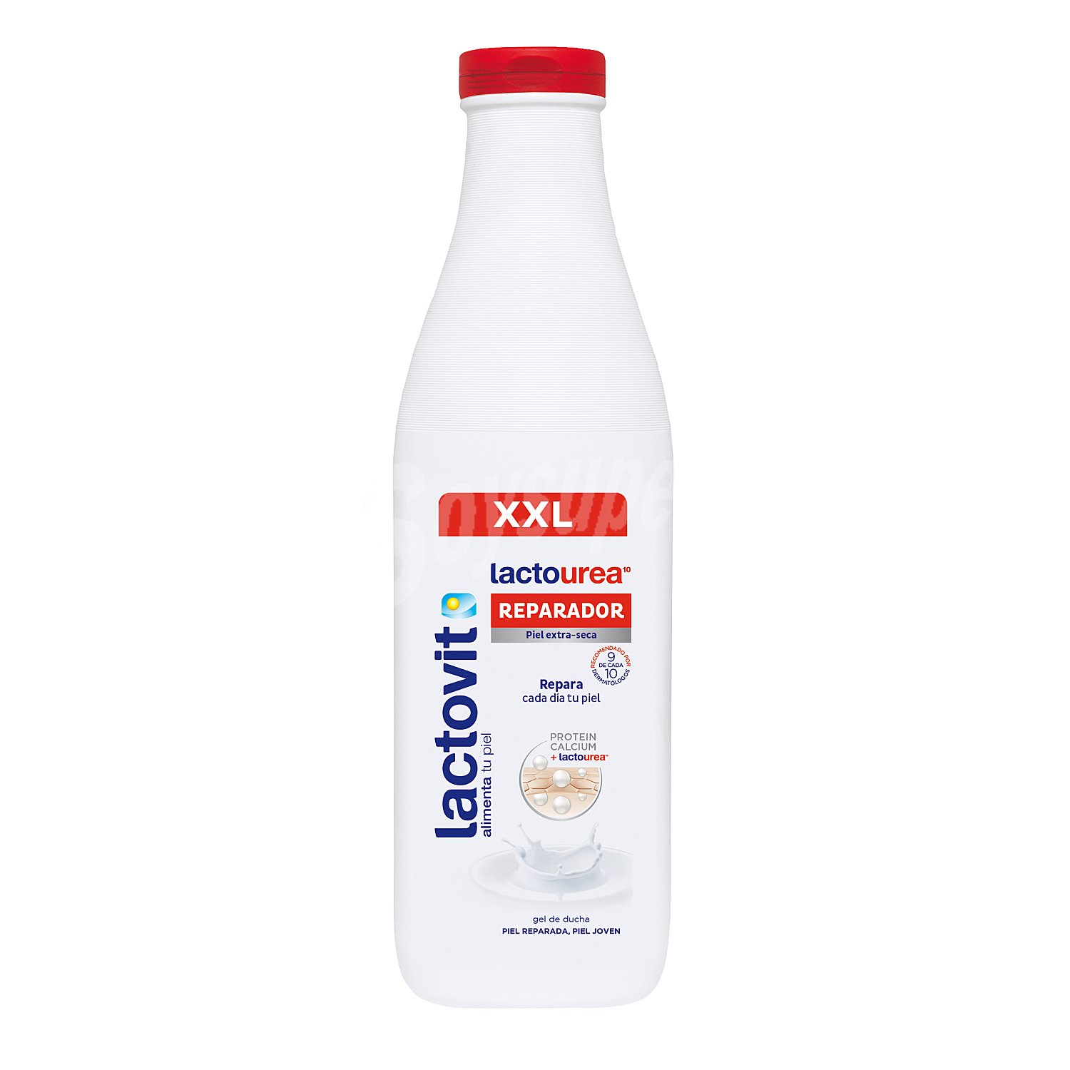 Gel de baño reparador con lactourea bote 900 ml