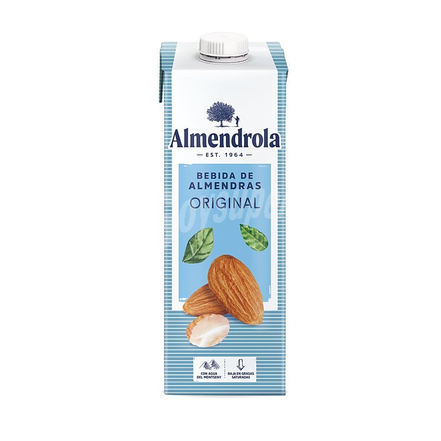 Bebida de almendra almendrola