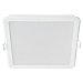 Downlight empotrable cuadrado 13W, 14cm, luz neutra , philips, color blanco