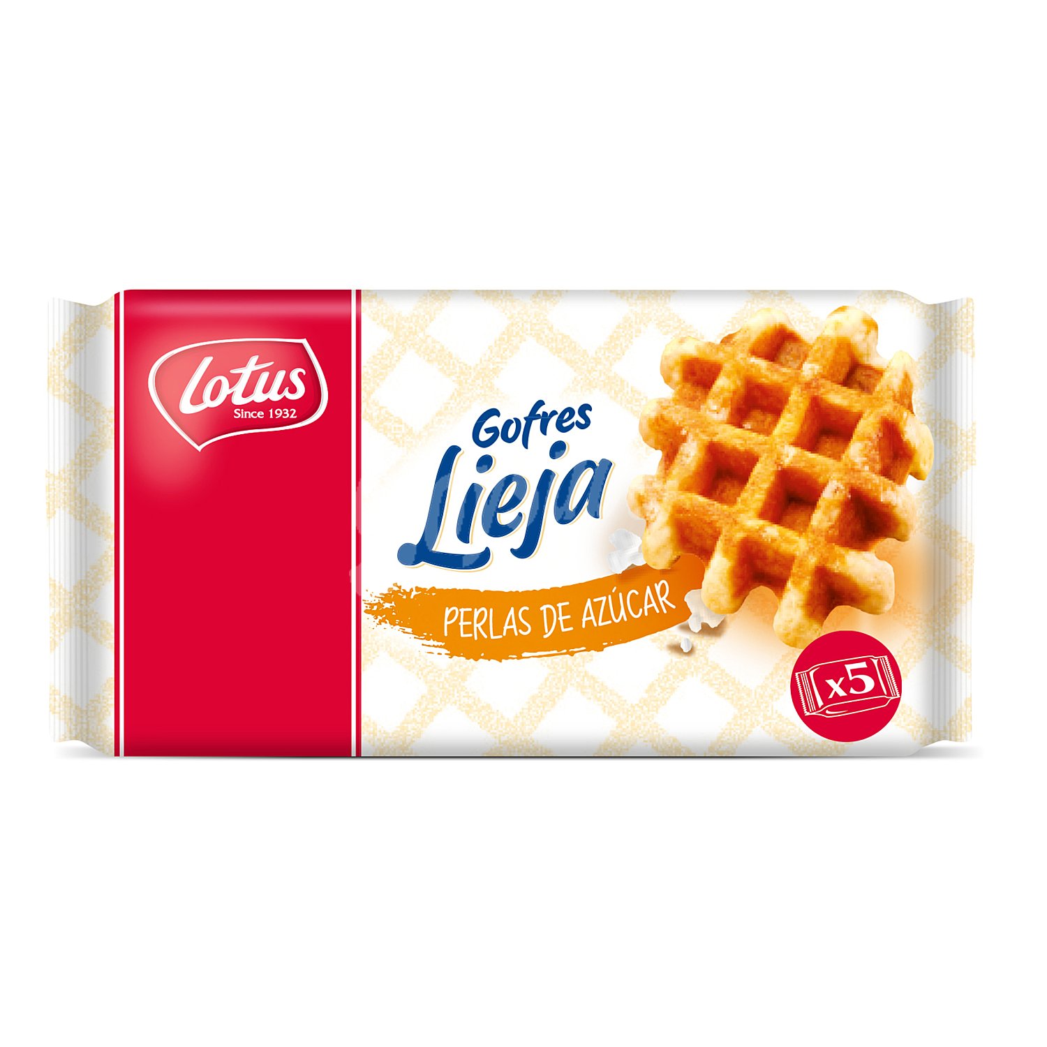 Gofres de Lieja original paquete 250 gr