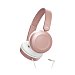 Auriculares tipo diadema JVC HA-S31M-P con cable, color rosa