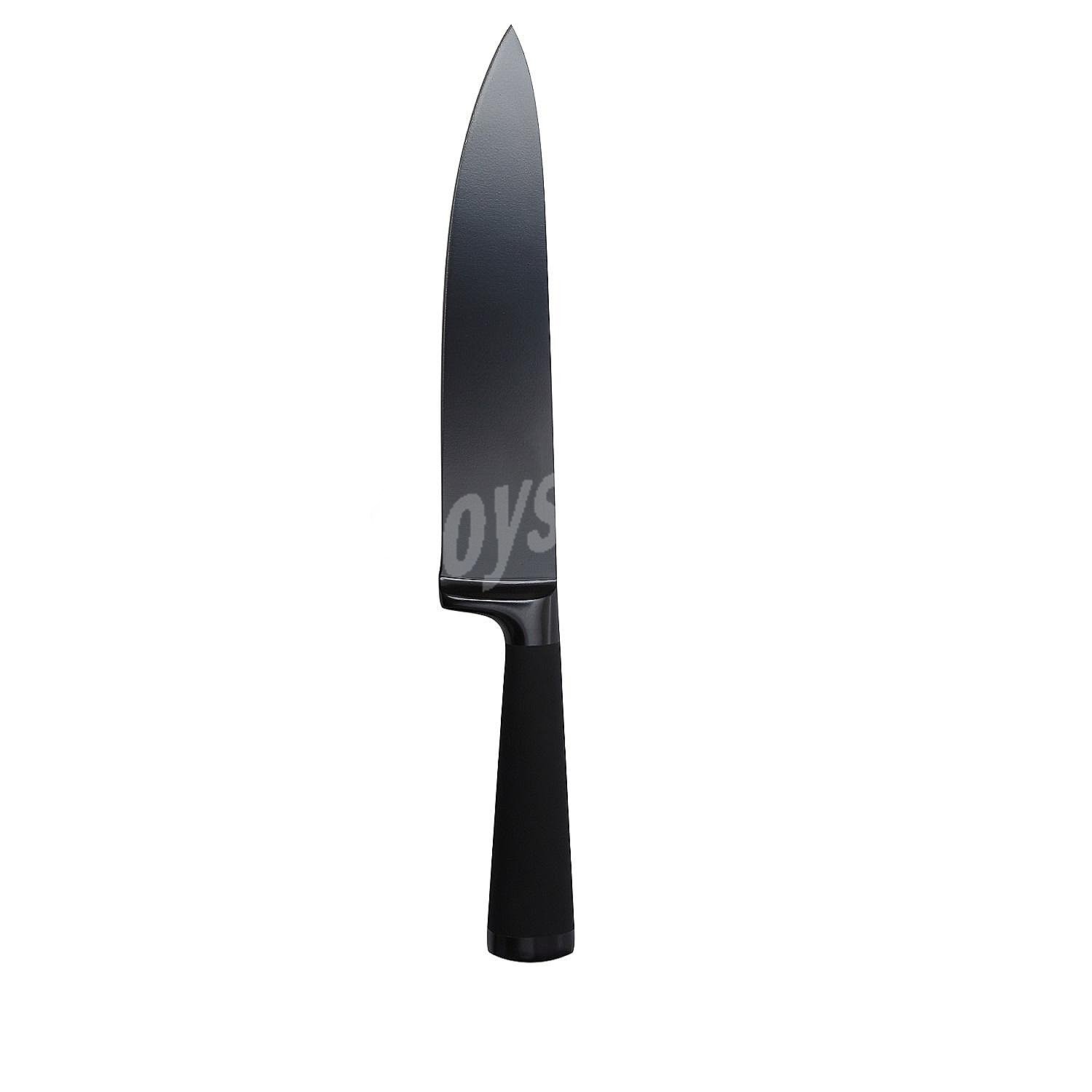 Cuchillo Chef de Acero Inoxidable bergner Black Blade cm - Negro