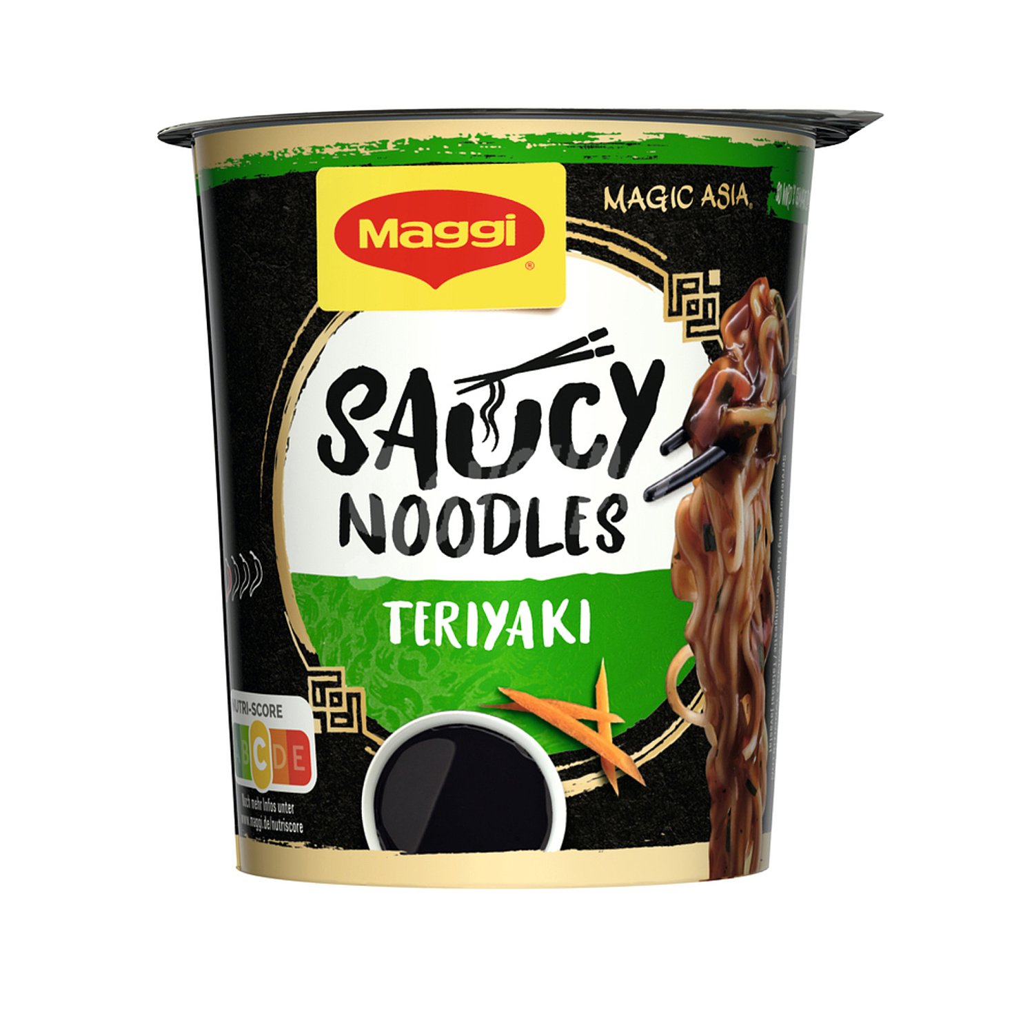 Saucy noodles teriyaki vaso 75 gr