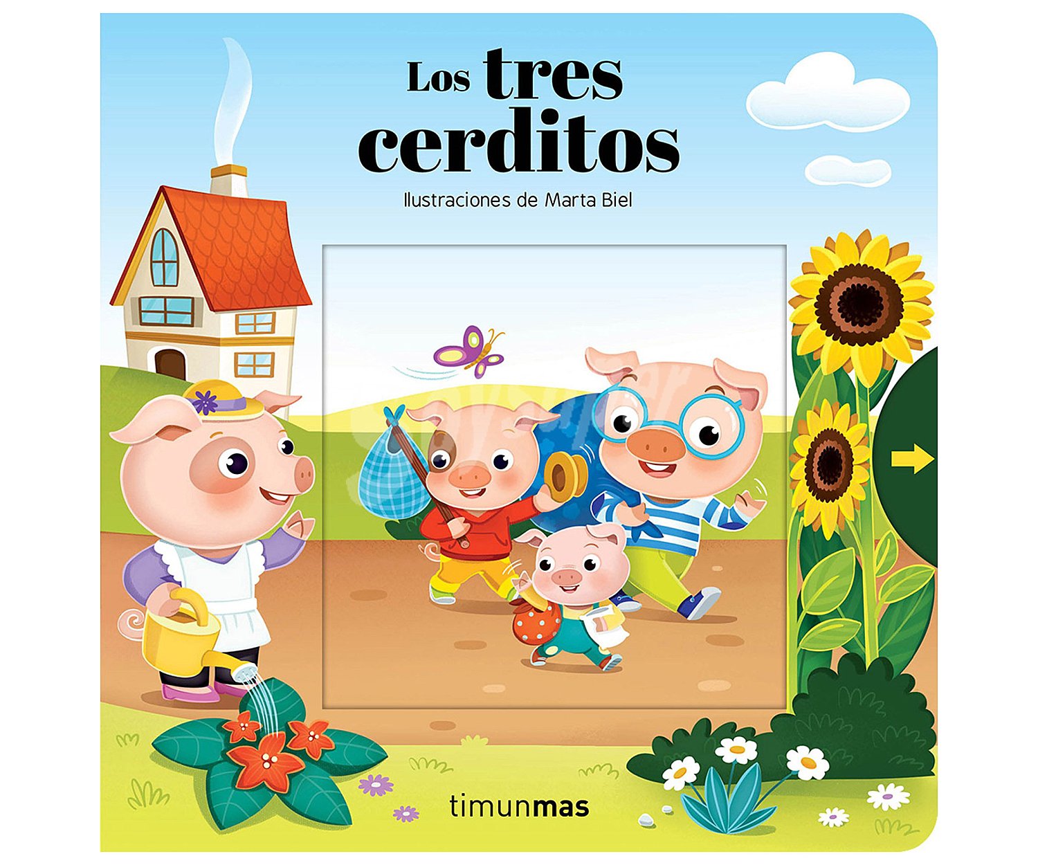 Los tres cerditos. vv.aa. Género: infantil. Editorial timunmas