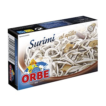 Orbe Surimi (sucedáneo de gulas) al ajillo orbe