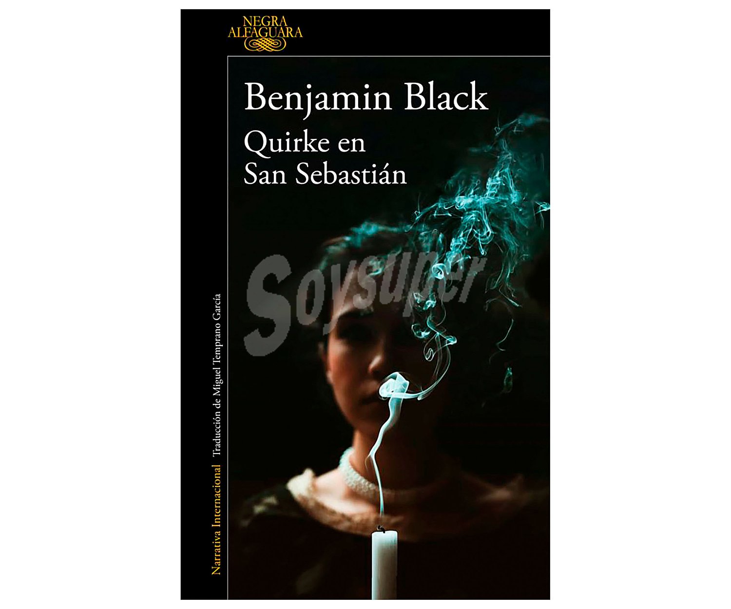 Quirke en San Sebastian, benjamin black. Género policiaca. Editorial Alfaguara.