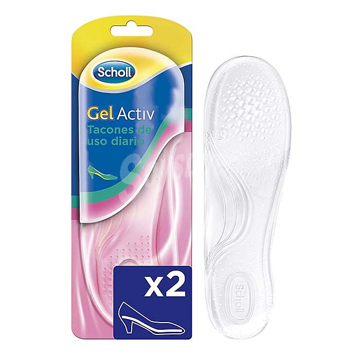 Scholl Plantillas de gel para tacones de uso diario scholl Gel activ