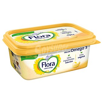 Flora Tarrina de margarina con un 70% de materia grasa flora