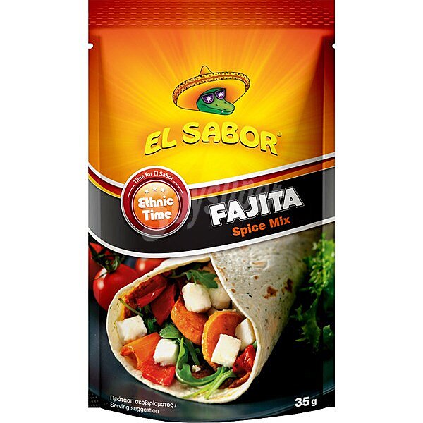 Sazonador para fajitas