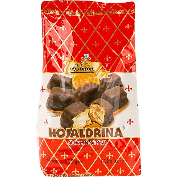 Hojaldrinas bombón nata